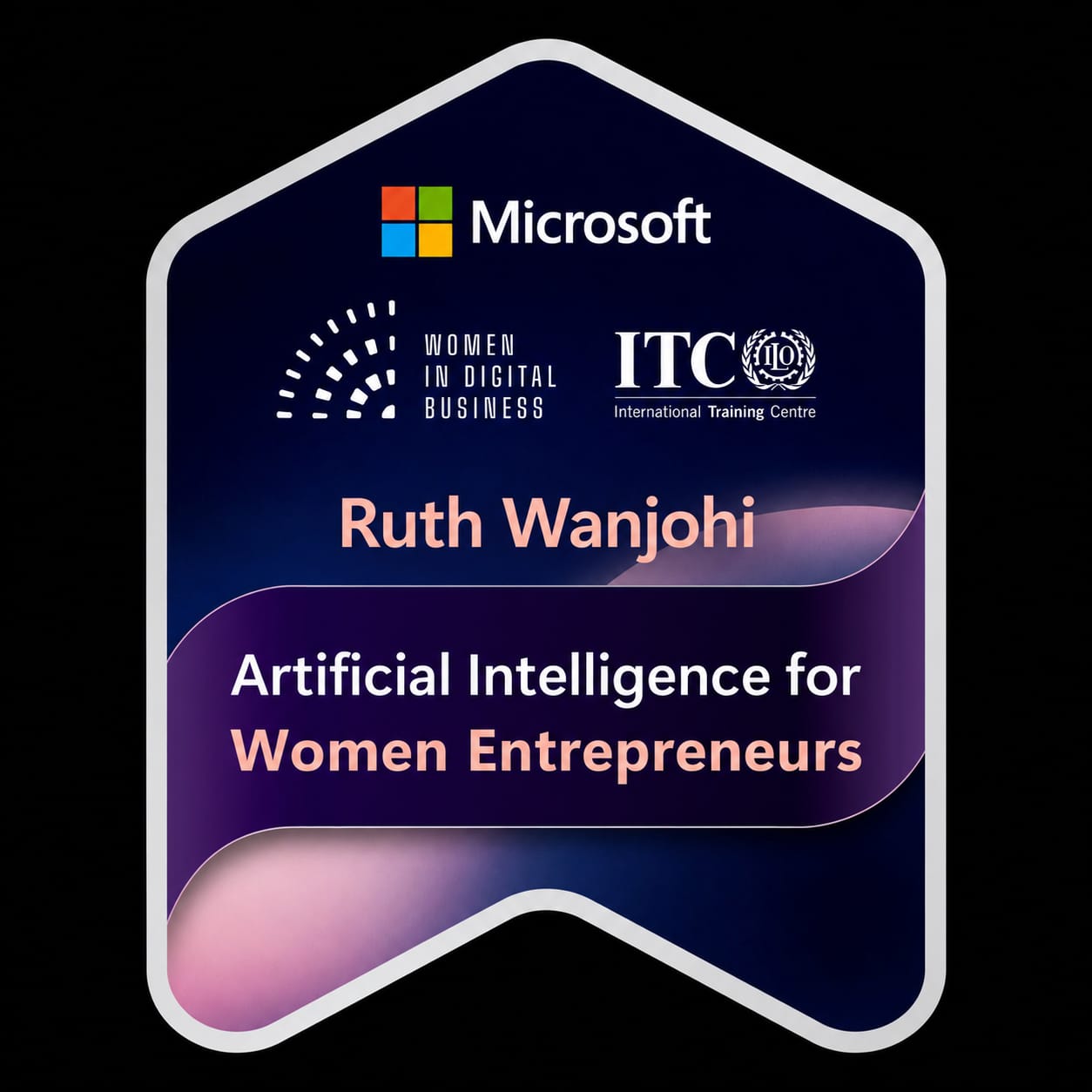 AI for Women Entrepreneurs badge
